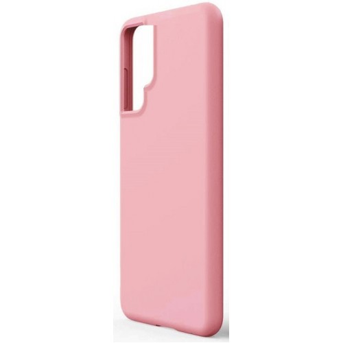 Samsung Galaxy S22 Silky και Soft Touch Finish TPU Πίσω θήκη σιλικόνης Ροζ (oem)