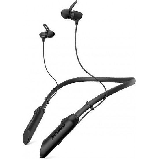 Jabees NBees In-ear Bluetooth Handsfree Ακουστικά με Αντοχή στον Ιδρώτα Μαύρα