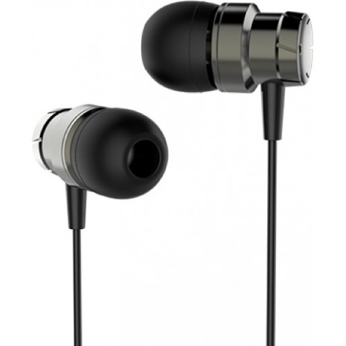 Moxom MX-EP08 In-ear Handsfree με Βύσμα 3.5mm Γκρι