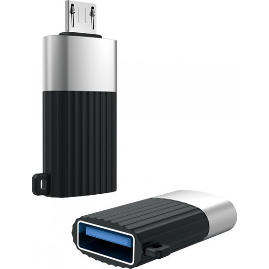 XO Μετατροπέας micro USB male σε USB-A female (NB149-G)