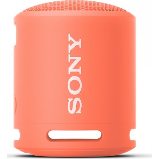 Sony SRS-XB13 Αδιάβροχο Ηχείο Bluetooth 5W με Διάρκεια Μπαταρίας έως 16 ώρες Coral Pink