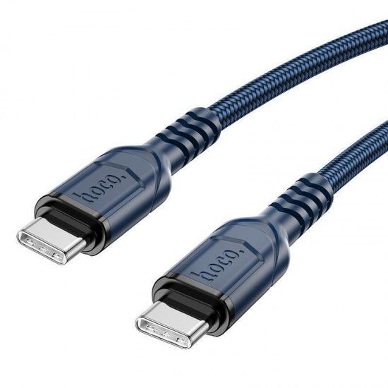 Hoco X59 Victory USB 2.0 Cable USB-C male - USB-C male 60W Μπλε 2m
