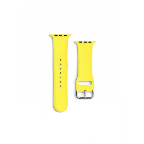 Hurtel APS Λουράκι Σιλικόνης Κίτρινο (Apple Watch 42/44/45mm)