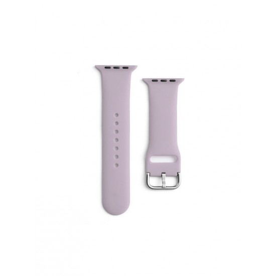 Hurtel APS Λουράκι Σιλικόνης Λιλά (Apple Watch 38/40/41mm)