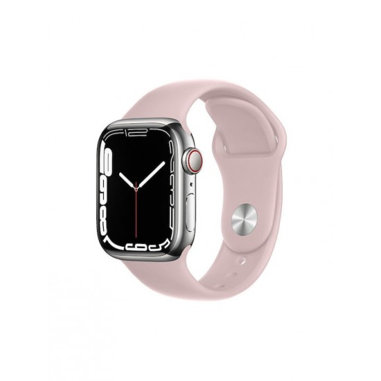 Hoco WA01 Λουράκι Σιλικόνης με Pin Ροζ (Apple Watch 38/40/41mm)