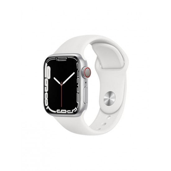 Hoco WA01 Λουράκι Σιλικόνης με Pin Λευκό (Apple Watch 38/40/41mm)