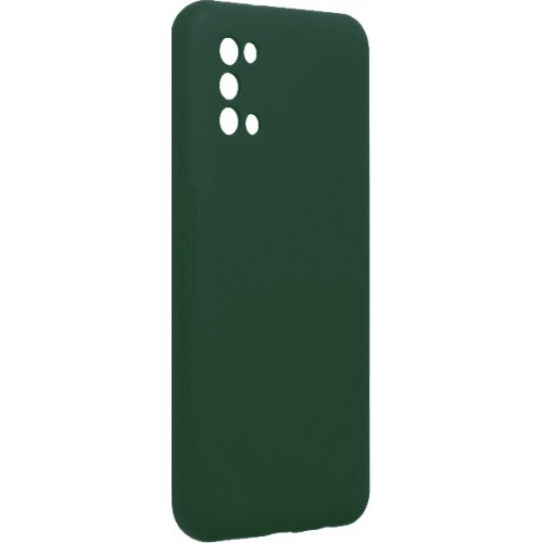 Back Cover Σιλικόνης Σκουρο Πράσινο (Galaxy A03s)  Back Cover Σιλικόνης Σκουρο Πράσινο (Galaxy A03s)