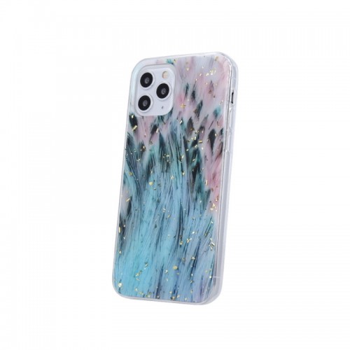 Gold Glam θήκη για Samsung Galaxy A03S Peacock