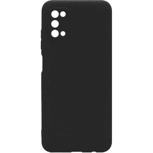 Back Cover Σιλικόνης Μαύρο (Galaxy A03s)  Back Cover Σιλικόνης Μαύρο (Galaxy A03s)
