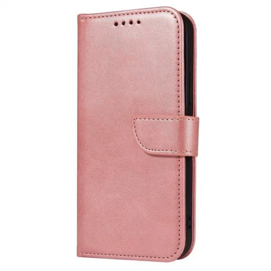 Magnet Case elegant bookcase type case with kickstand for Samsung Galaxy A52 5G / A52 4G / A32 4G pink