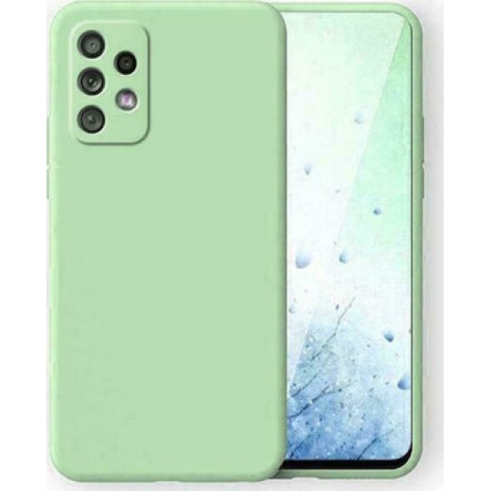 Samsung Galaxy A52 5G / A13 5G LeeWello Silky and Soft Touch Finish Silicone Back Cover Case Πρασινο 