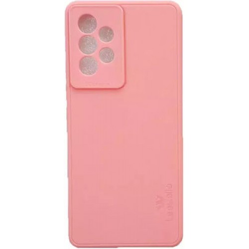 Samsung GalaxyA32 5G / A13 4G LeeWello Silky and Soft Touch Finish Silicone Back Cover Case Pink