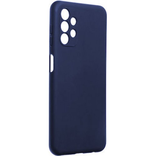 Samsung Galaxy A32 5G / A13 4G LeeWello Silky and Soft Touch Finish Silicone Back Cover Case Σκουρο Μπλε