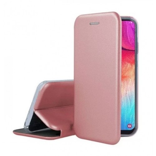 Oem Θήκη Βιβλίο Smart Magnet Elegance ΓΙΑ Samsung Galaxy A33 5G Χρυσό Ροζ