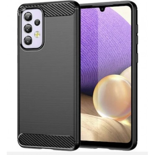 Oem Θήκη Σιλικόνης Carbon ΓΙΑ Samsung Galaxy A33 5G Μαύρο