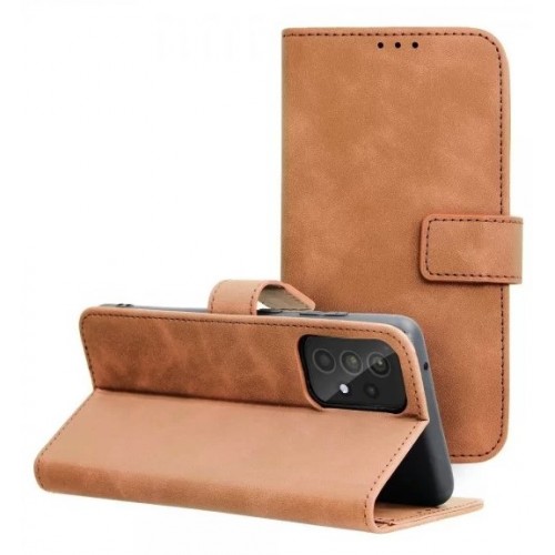 Forcell Tender Θήκη Βιβλίο ΓΙΑ Samsung Galaxy A33 5G Καφέ