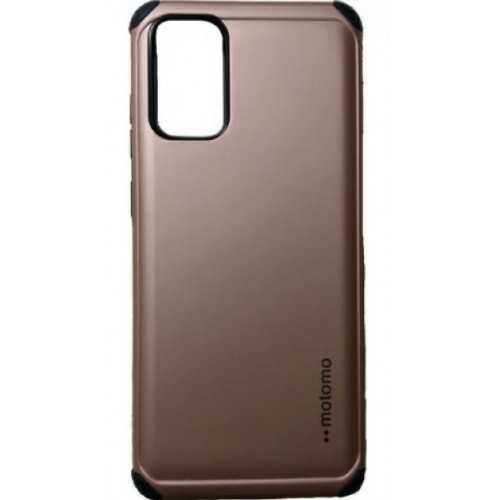 ΘΗΚΗ MOTOMO BACK COVER ΓΙΑ SAMSUNG GALAXY A12 ΡΟΖ ΧΡΥΣΟ