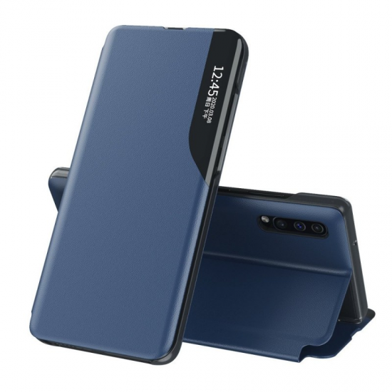 Eco Leather View Case Θήκη Πορτοφόλι με Stand - Μπλε (Samsung Galaxy A51 / A31)