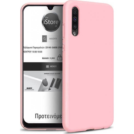 OEM Θήκη Σιλικόνης Matt Για Samsung Galaxy A50 / A30S / A50S Ροζ