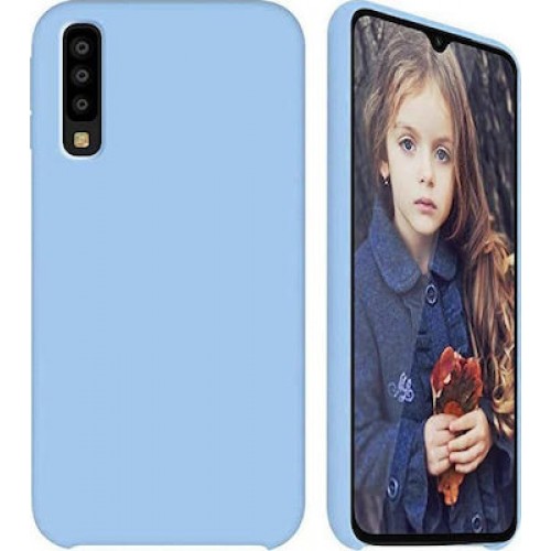 OEM Θήκη Σιλικόνης Matt Για Samsung Galaxy A50 / A30S / A50S Γαλάζια 