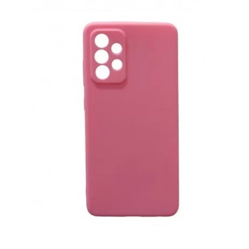 Oem Θήκη Σιλικόνης Matt ΓΙΑ Samsung Galaxy A73 5G Ροζ