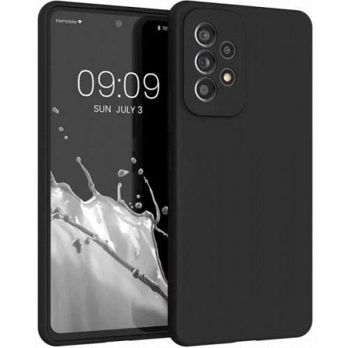 Oem Θήκη Σιλικόνης Matt ΓΙΑ Samsung Galaxy A73 5G Μαύρο Oem Θήκη Σιλικόνης Matt ΓΙΑ Samsung Galaxy A73 5G Μαύρο