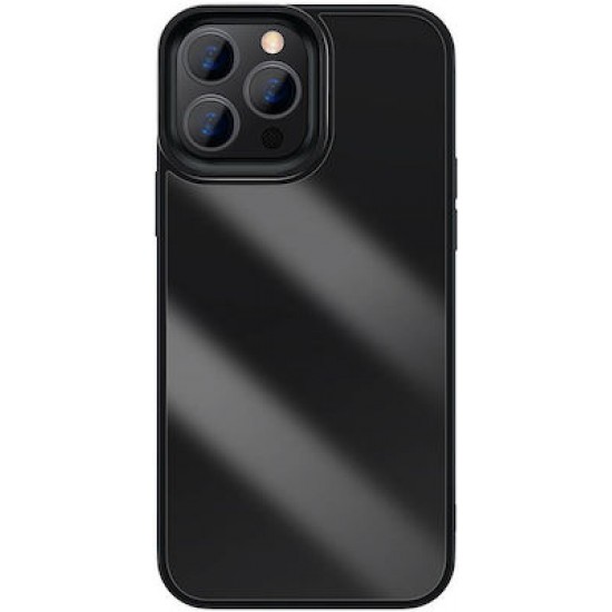 Baseus Crystal Back Cover Πλαστικό Μαύρο (iPhone 13 Pro)