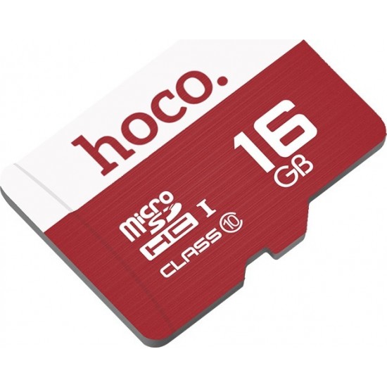 HOCO TF υψηλής ταχύτητας MicroSDHC 16GB Class 10 U1 A1 UHS-I