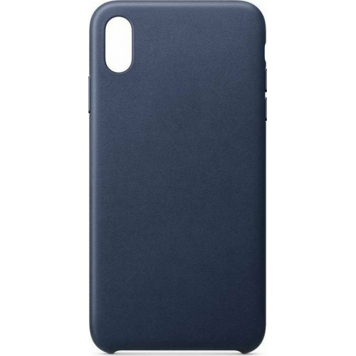 ECO Leather case cover for iPhone XR blue