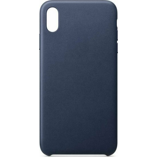 ECO Leather case cover for iPhone XR blue