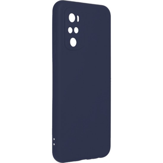 Forcell Silicone Lite Back Cover Σκουρο Μπλε (Redmi Note 10 Pro)