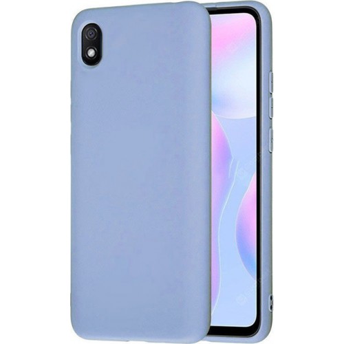 Soft Touch Back Cover Σιλικόνης Γαλαζιο (Xiaomi Redmi 7A)