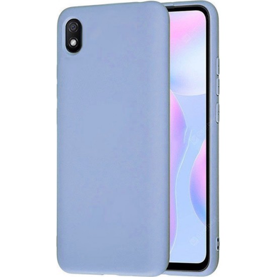 Soft Touch Back Cover Σιλικόνης Γαλαζιο (Xiaomi Redmi 7A)