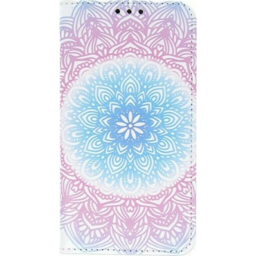 Oem Θήκη Βιβλίο Smart Trendy Case Rosette ΓΙΑ Xiaomi Redmi 7A Τιρκουάζ