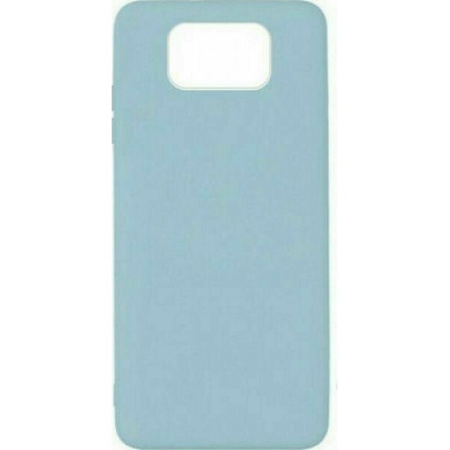 Xiaomi Poco X3 NFC -Σιλικόνη Γαλαζιο Soft (OEM)