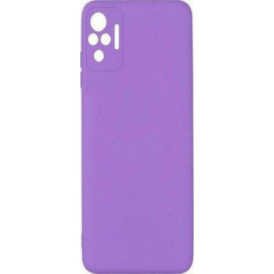 Silicone Lite Back Cover Μωβ (Redmi Note 10 Pro)