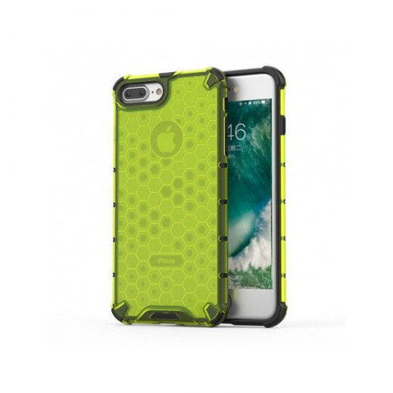 Hurtel Honeycomb Back Cover Πράσινη (iPhone 8/7 Plus)