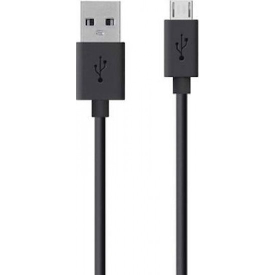 Green Mouse USB 2.0 to micro USB Cable Μαύρο 1m (GNG106)