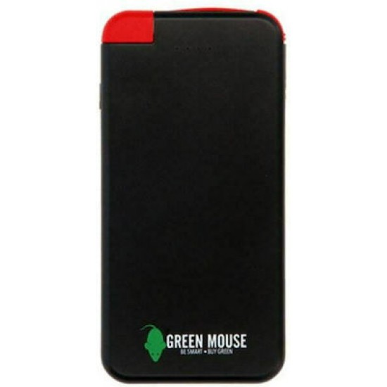 Green Mouse 46956507 Power Bank 5000mAh με Θύρα USB-A Μαύρο