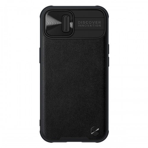 Nillkin Camshield Back Cover Δερμάτινο Μαύρο (iPhone 13 Pro)