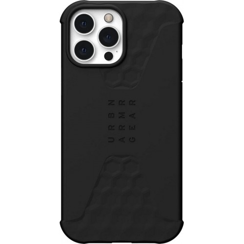 UAG Standard Issue Back Cover Σιλικόνης Ανθεκτική Μαύρο (iPhone 13 Pro Max)