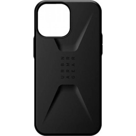 UAG Civilian Back Cover Πλαστικό Ανθεκτική Μαύρο (iPhone 13 Pro)