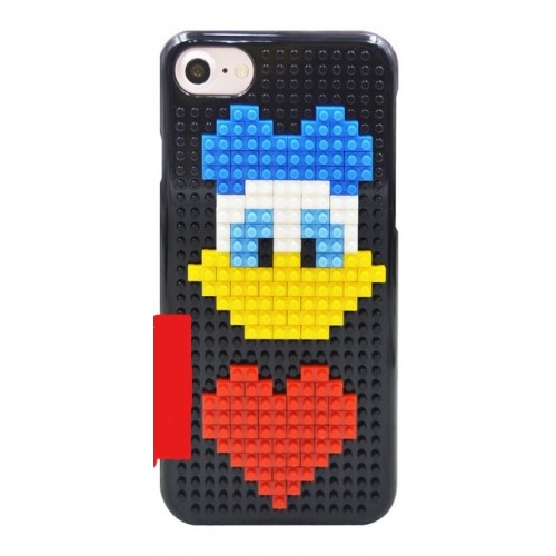 Θήκη MiniBlock DIY Soft TPU για iPhone 7 iPhone 8 - Ντόναλντ Ντακ
