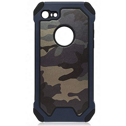 Θηκη armor σιλικόνης σε στυλ camo (iPhone SE 2020 / 7 / 8) Μπλε