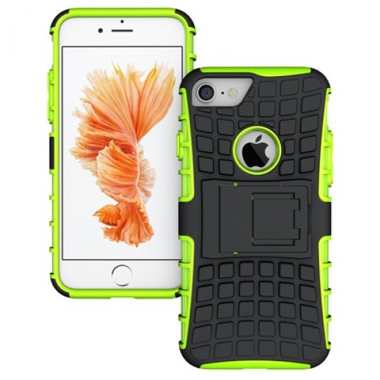 Θήκη θωρακισμένης Apolis Kickstand iPhone SE 2020 7 8 Πράσινο 