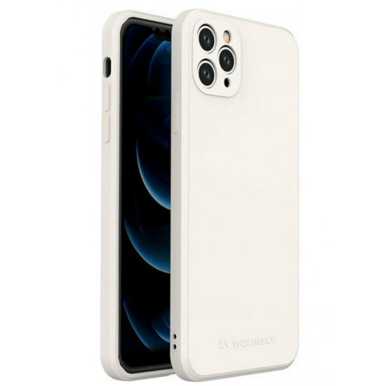 Wozinsky Color Back Cover Σιλικόνης Λευκο (iPhone SE 2020 / 7 / 8)