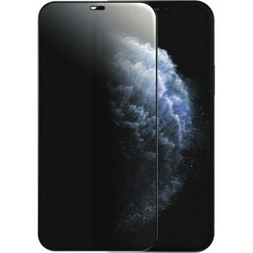Anti Spy Full Face Tempered Glass Black (iPhone 12 / 12 Pro) Anti Spy Full Face Tempered Glass Black (iPhone 12 / 12 Pro)