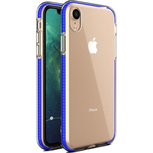 Spring Back Cover Σιλικόνης Dark Blue (iPhone XR)