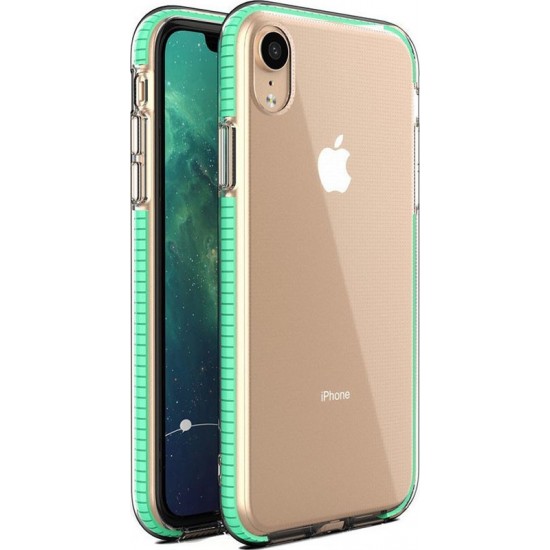 Spring Back Cover Σιλικόνης Mint (iPhone XR)