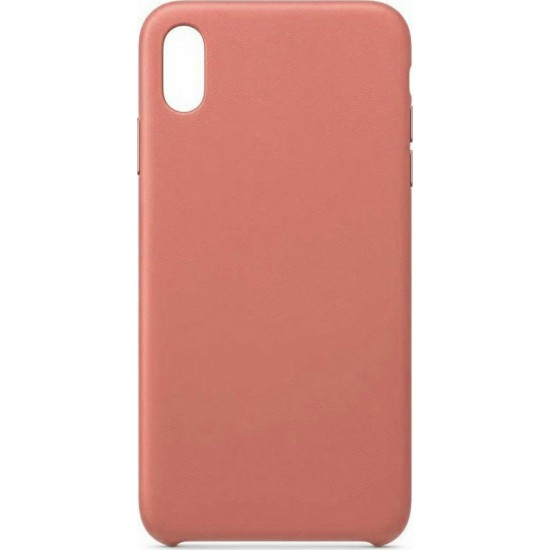 Hurtel Eco Leather Back Cover Δερματίνης Ροζ (iPhone XR)